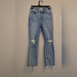 Madewell The Perfect Vintage Jean Size 25P Raw Hem
